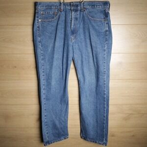 Levi's‎ 505 Relaxed Fit Blue Denim Jeans Mens Size 38x29